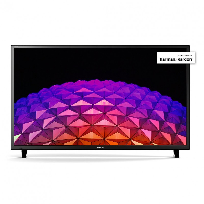 TV COLOR 48" LED SHARP AQUOS LC-48CFG6002E BLACK  SMART TV 3HDMI HARMAN KARDON ITALIA