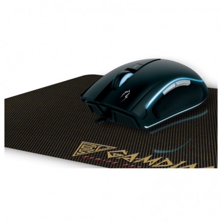 Mouse Ottico Usb Gamdias Zeus E1 3200dpi Con Illuminazione Multicolor 6 Tasti Intelligenti e MousePad (Tappetino)