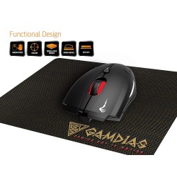 Mouse Ottico Usb Gamdias Demeter-E1 3200dpi e MousePad (Tappetino)