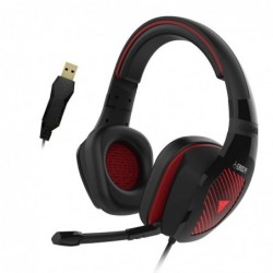 Cuffie Gaming Gamdias Eros M1 Rgb Usb Headset Con Microfono Omnidirezionale & Illuminazione Multi-Color Alternata