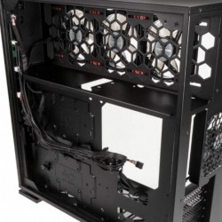 Case Middle Tower In Win 303 Aurora Edition Black 4*USB3.0/2.0 4*Fan (3*Rgb) Side Glass