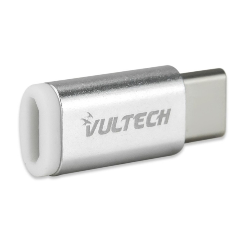 Adattatore Vultech ADP-01 Micro USB 2.0 to Type C - Alluminio