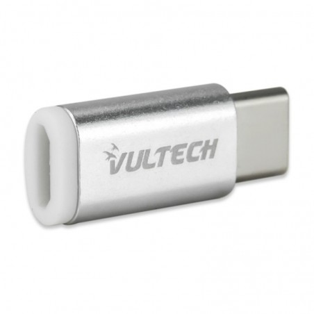 Adattatore Vultech ADP-01 Micro USB 2.0 to Type C - Alluminio