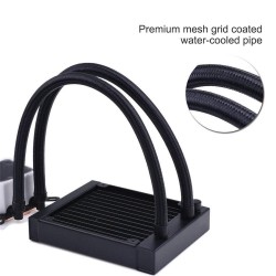 Dissipatore Aigo Icy T120 Rgb Kit di Raffreddamento Liquido per Processori Intel / Amd Supporto Am4 Ventola 120mm