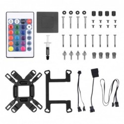 Dissipatore Aigo Icy T120 Rgb Kit di Raffreddamento Liquido per Processori Intel / Amd Supporto Am4 Ventola 120mm