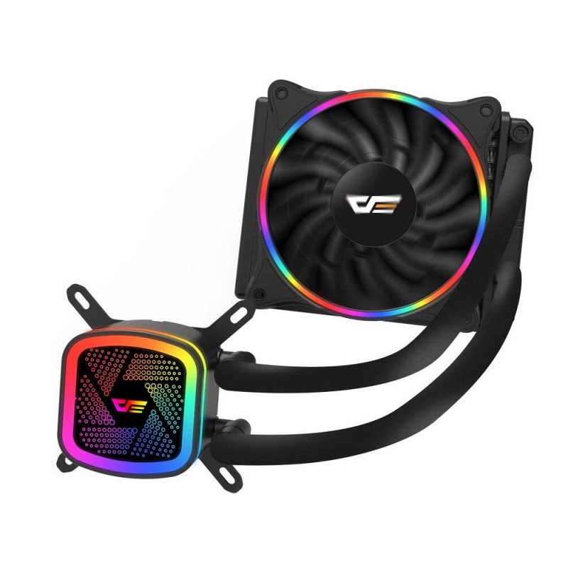 Dissipatore a Liquido Aigo Tracer DT-120 Rainbow Support Cpu Intel Amd Am4  1*Fan PWM 120mm