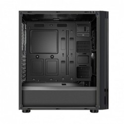 Case Atx Aigo Middle Tower Black Technology 0.5mm SPCC 3*Usb3.0/2.0 Front & Side Glass