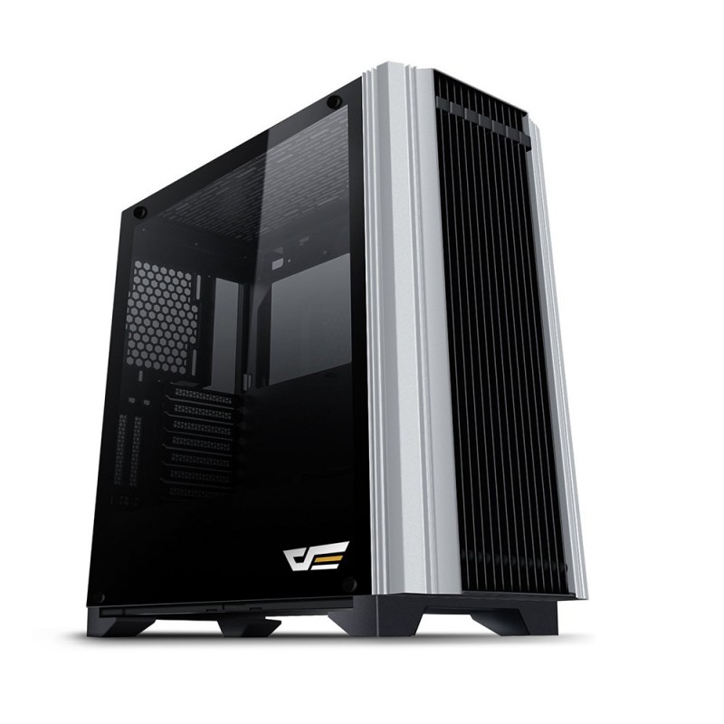 Case Atx Aigo Middle Tower Darwin 1.0MM SPCC 2*USB3.0 Dual Side Vetro Temperato