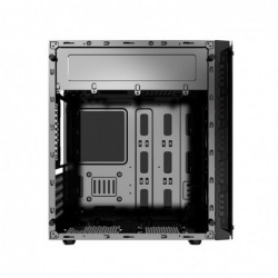 Case Atx Middle Tower Aigo J13 Black 0.45MM SPCC 3*USB3.0/2.0 Front Glass & Dual Side Plexiglass