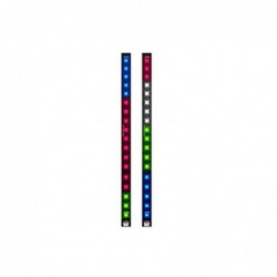 Striscia Led Aigo Aurora Black (kit 2pcs) RGB Rainbow Barra Rigida Magnetica 300mm 6pin (comp. con C3, C5, MR12, DR12)
