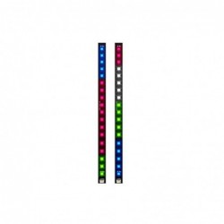 Striscia Led Aigo Aurora Black (kit 2pcs) RGB Rainbow Barra Rigida Magnetica 300mm 6pin (comp. con C3, C5, MR12, DR12)