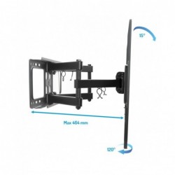 Braccio Staffa Serie LITE Vultech BTV-D3270LITE Per Led. Lcd e Plasma Da 32" a 70" Con Snodo