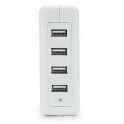 Caricatore Da Tavolo Universale Vultech CC-068B 4 Porte Usb 6,8A Bianco