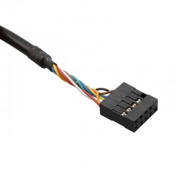 Lettore Card Interno Vultech 3,5 per Pc con Porta USB Black