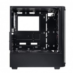 Case Atx Noua Demon T9 Black 0.60mm SPCC 3*USB3.0/2.0 4*Fan Rgb Rainbow Front & Side Glass