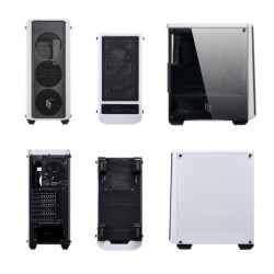 Case Atx Noua Cool G3 White 0.6MM SPCC 3*USB3.0/2.0 Front Metal Mesh & Side Glass