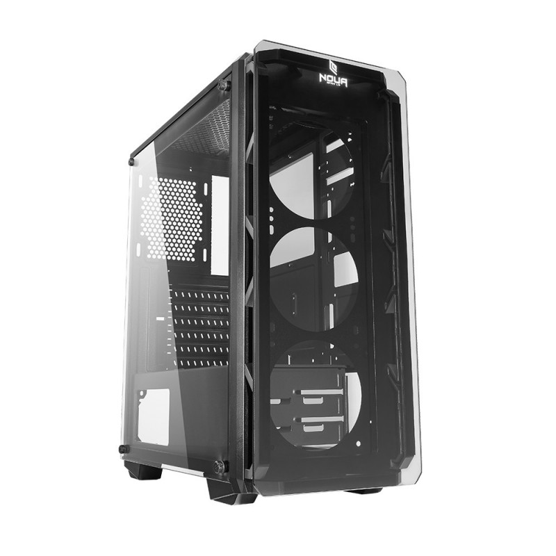 Case Atx Noua Cool G8 Grey 0.6MM SPCC 3*USB3.0/2.0 Front & Dual Side Glass