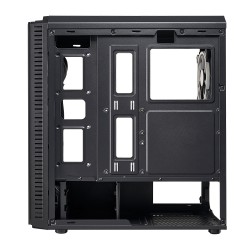 Case Atx Noua Smash S3 Black 0.50MM SPCC 3*USB3.0/2.0 4*Fan Dual Halo Rgb Rainbow Addressable Front & Side Glass