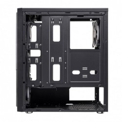 Case Atx Noua Smash S7 Black 0.50MM SPCC 3*USB3.0/2.0 4*Fan 40 Led Dual Halo Blu Side Glass