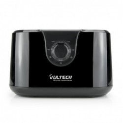 Docking Station Vultech 1 Slot HDD SATA 2,5/3,5 3 Porte Usb 3.0 Con Hub e Caricatore USB Nera