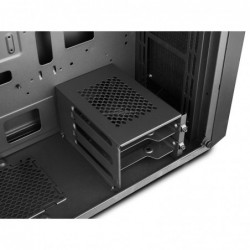 Case Atx Tower Deepcool E-Shield Black 0.6mm Spcc 3*Usb3.0/2.0 1*Fan 120mm Side Glass