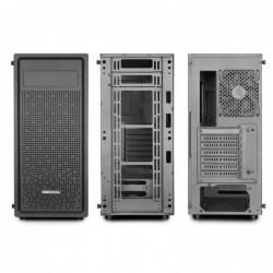 Case Atx Tower Deepcool E-Shield Black 0.6mm Spcc 3*Usb3.0/2.0 1*Fan 120mm Side Glass