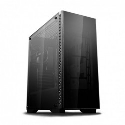 Case Atx Tower Deepcool Matrexx 50 Black 0.6mm SPCC 1*Fan 120mm Front & Side Glass