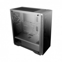 Case Atx Tower Deepcool Matrexx 50 Black 0.6mm SPCC 4*Fan Rgb Rainbow 5V Sync Front & Side Glass