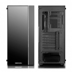 Case Atx Tower Deepcool Matrexx 55 Black 0.6MM SPCC 3*USB3.0/2.0 3*Fan CF120 Rainbow 1*Strip Rainbow Front & Side Glass