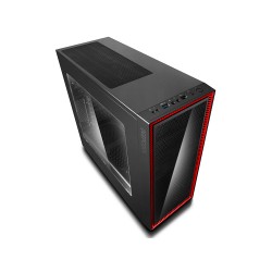 Case Atx Middle Tower Deepcool Visckase Black 0.6MM SPCC 2*USB3.0/2.0 Side Half Acrylic