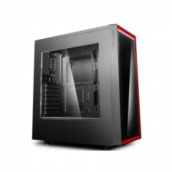 Case Atx Middle Tower Deepcool Visckase Black 0.6MM SPCC 2*USB3.0/2.0 Side Half Acrylic