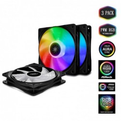 Ventola Deepcool CF120 (Kit 3pcs con Controller) 1500Rpm Rainbow RGB 120x120x25mm 4Pin