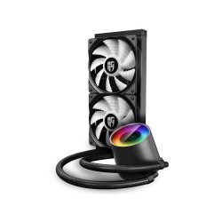 Dissipatore a Liquido Deepcool Castle 240 V2 Anti-Leak Rainbow per CPU Intel & Amd AM4 2*Fan PWM Rainbow 120mm