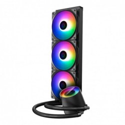 Dissipatore a Liquido Deepcool Castle 360 V2 Anti-Leak Rainbow per CPU Intel & Amd AM4 3*Fan PWM Rainbow 120mm