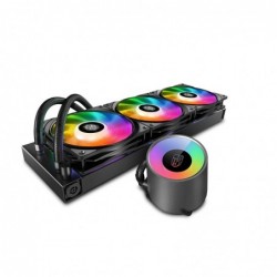 Dissipatore a Liquido Deepcool Castle 360 V2 Anti-Leak Rainbow per CPU Intel & Amd AM4 3*Fan PWM Rainbow 120mm