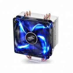Dissipatore Deepcool Gammaxx 400 Per Cpu Amd Am4 & Intel 4 Heatpipes 1*Fan Led Blu PWM 120mm