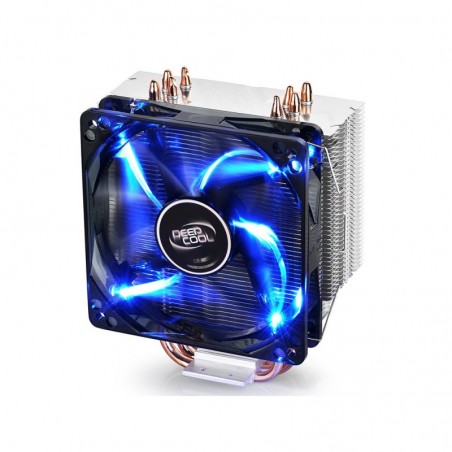 Dissipatore Deepcool Gammaxx 400 Per Cpu Amd Am4 & Intel 4 Heatpipes 1*Fan Led Blu PWM 120mm