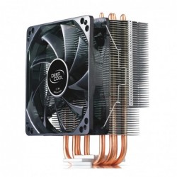 Dissipatore Deepcool Gammaxx 400 Per Cpu Amd Am4 & Intel 4 Heatpipes 1*Fan Led Rosso PWM 120mm