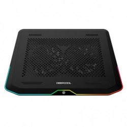 Ventola Cooling Pad Deepcool N80 RGB 2*Fan 140mm 2*USB3.0 Tasto Tattile Capacitivo