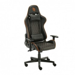 Sedia Gaming Noua Kui K7 Black/Orange Braccioli 2D e Schienale Inclinabile