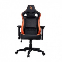 Sedia Gaming Noua Lou L7 in Pelle Black/Orange Braccioli 4D e Schienale Inclinabile