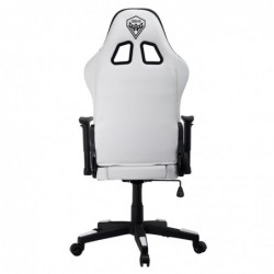 Sedia Gaming Noua Mao M7 White Rgb Rainbow Braccioli 3D e Schienale Inclinabile