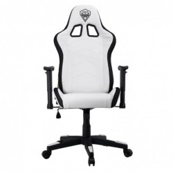 Sedia Gaming Noua Mao M7 White Rgb Rainbow Braccioli 3D e Schienale Inclinabile