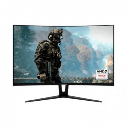 Monitor 27'' Gamemax GMX27C144 Black Curvo Gaming Pannello Samsung Full HD 1920x1080 144Hz 16:9 Dvi Hdmi DisplayPort