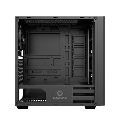 Case Atx GameMax Middle Tower Draco New 0.6MM SPCC 2*USB3.0 4*Fan 15 LED RGB Sync Front & Side Vetro Temperato