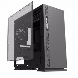 Case Micro Atx GameMax Mini Tower Expedition Black 0.6mm SPCC 3*Usb3.0/2.0 1*Fan 15 Led Blu Pannello Laterale Full Plexiglass