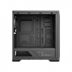 Case Atx GameMax G517 Shine 0.5MM SPCC 3*USB3.0/2.0 1*Fan Dual Halo Slim Rainbow 1*Strip Led Rainbow Side Glass