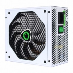 Alimentatore Atx Semi Modulare GameMax GM-600 White 80+ Bronzo 600W PFC Attivo Ventola 140mm