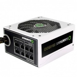 Alimentatore Atx Semi Modulare GameMax GM-600 White 80+ Bronzo 600W PFC Attivo Ventola 140mm
