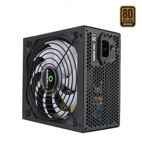 Alimentatore Atx GameMax GP-450 80+ Bronzo 450W PFC Attivo Ventola 140mm